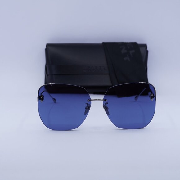 Final Price! Isabel Marant IM 0082/S 06LB KU Ruthenium/Blue Sunglasses - Picture 2 of 9